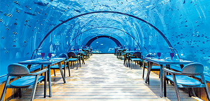 Außergewöhnliche Hotels Malediven