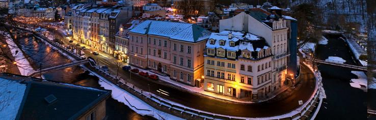 Karlsbad im Winter