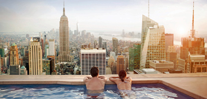 New York Hotels mit Pool