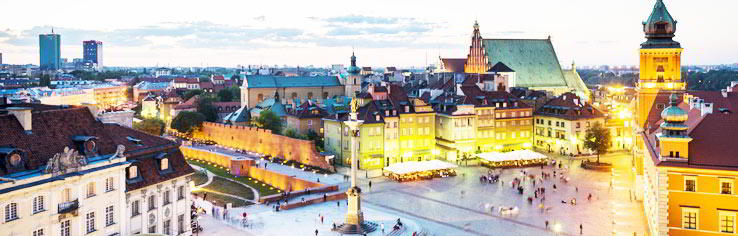 Polen Urlaub Warschau