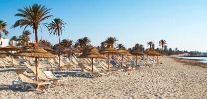 Tunesien Hotels am Strand