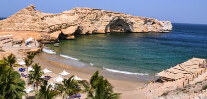Muscat Urlaub Strand